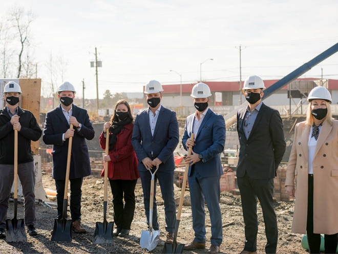 Phase 2 of Station 7 rental condo project officially breaks ground