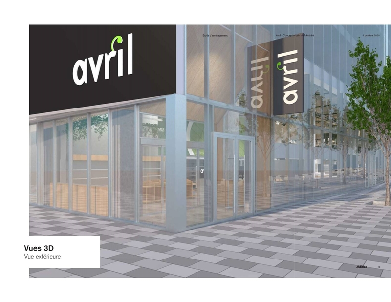 Avril’s First Urban Concept Will Begin Operations in Humaniti Montreal in June 2021
